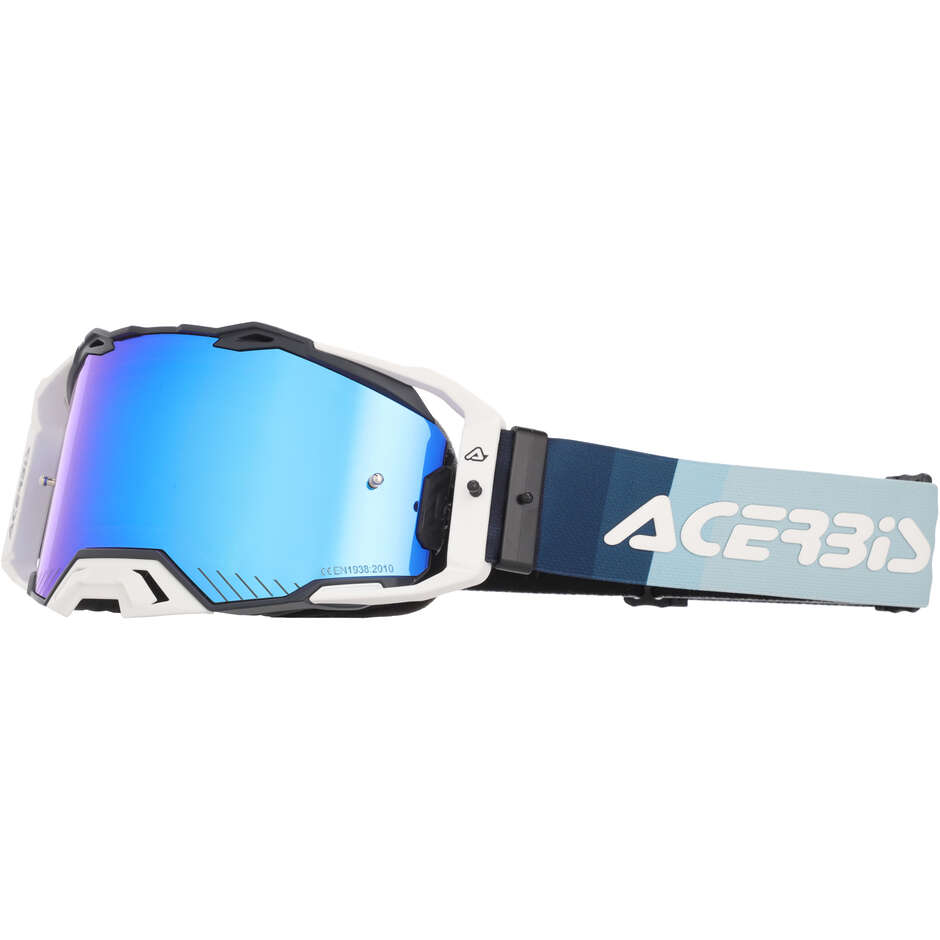 ACERBIS VULCAN MIRROR Motocross Goggles Yellow Black/White