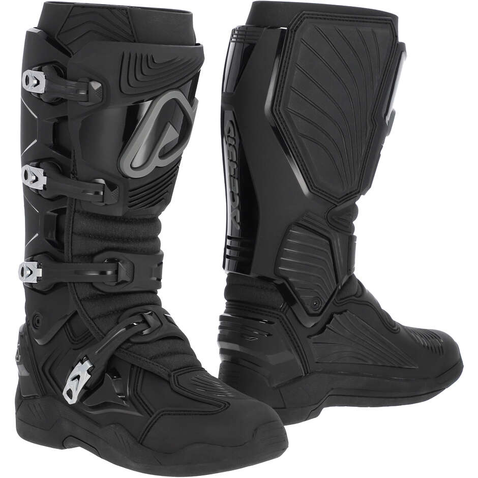 ACERBIS WHOOPS Motocross Enduro Boot Black Grey