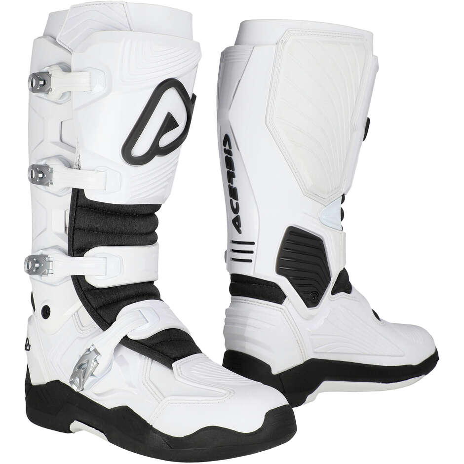 ACERBIS WHOOPS Motocross Enduro Boot White Black