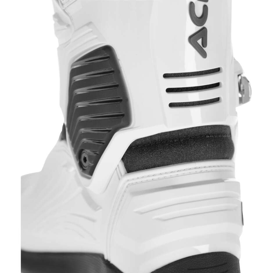 Acerbis WHOOPS Motocross Enduro Stiefel Weiß