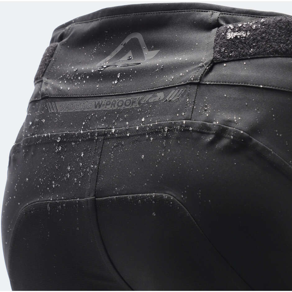ACERBIS X-DURO W-PROOF BAGGY 2.0 Waterproof Motorcycle Trousers Black