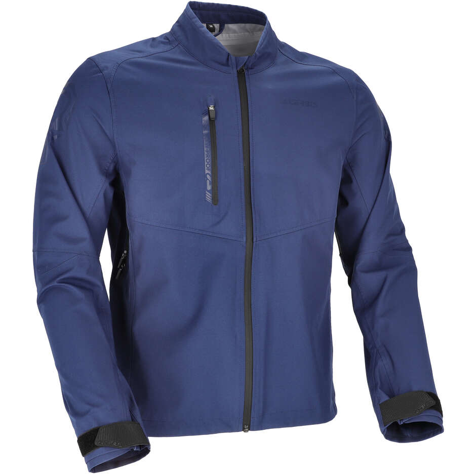 ACERBIS X-DURO WATERPROOF 2.0 Motorcycle Jacket Dark Blue