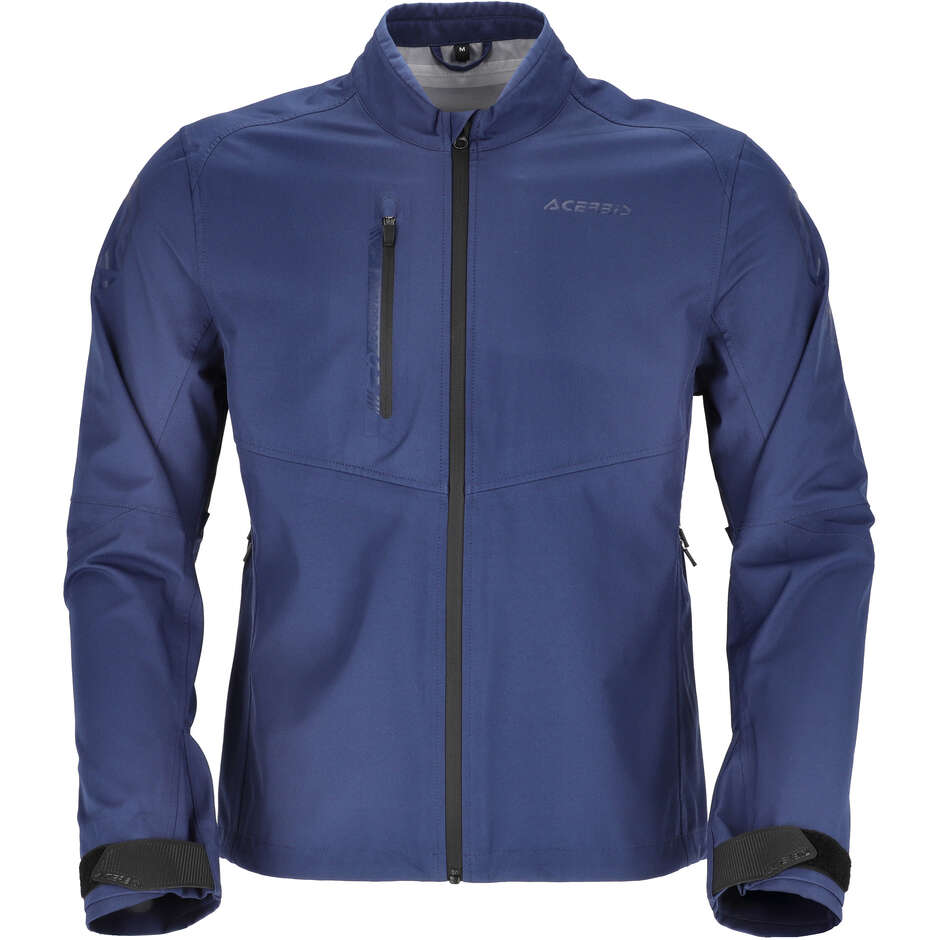 ACERBIS X-DURO WATERPROOF 2.0 Motorcycle Jacket Dark Blue