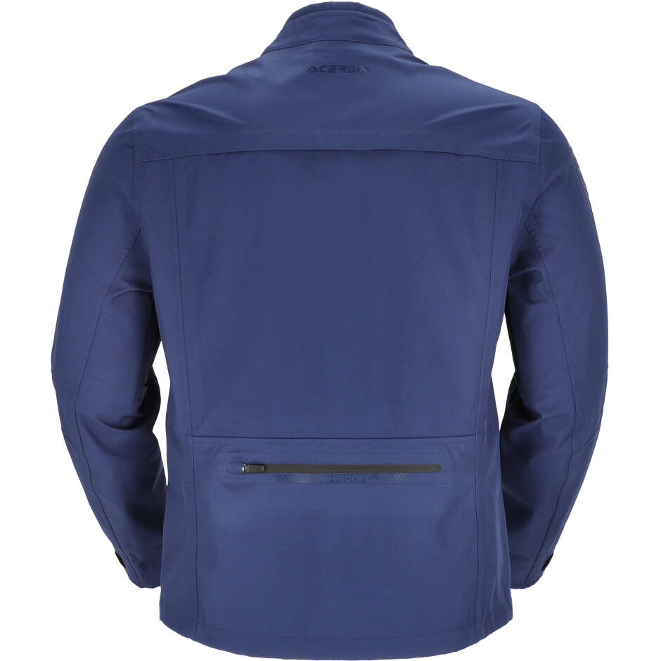 ACERBIS X-DURO WATERPROOF 2.0 Motorcycle Jacket Dark Blue