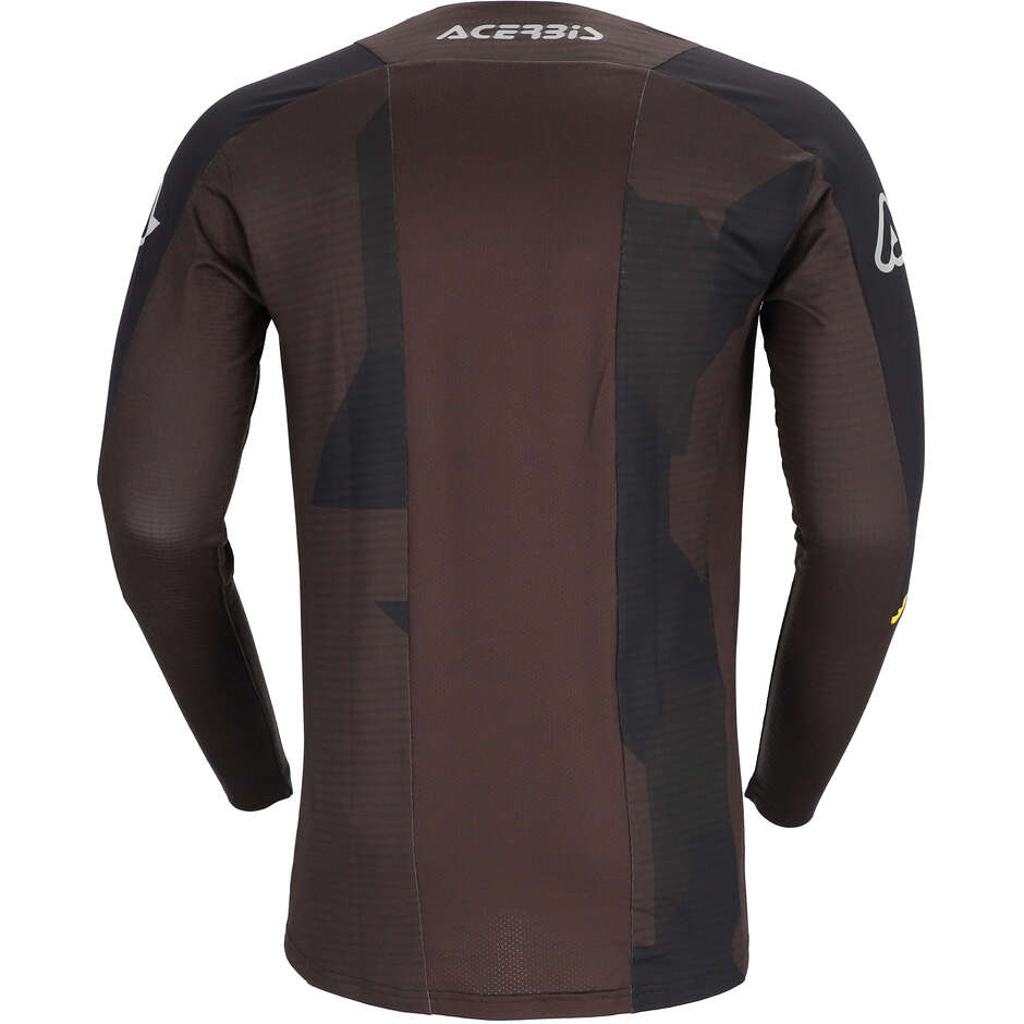 Acerbis X-Duro Winter Black Yellow Cross Enduro Motorcycle Jersey