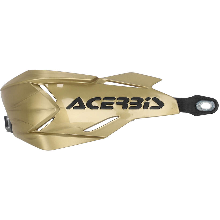 ACERBIS X-FACTORY Motorcycle Handguards Gold Black