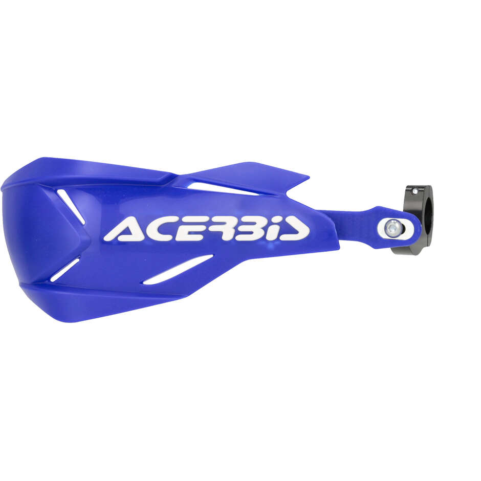 ACERBIS X-FACTORY Motorrad Handprotektoren Blau Weiß
