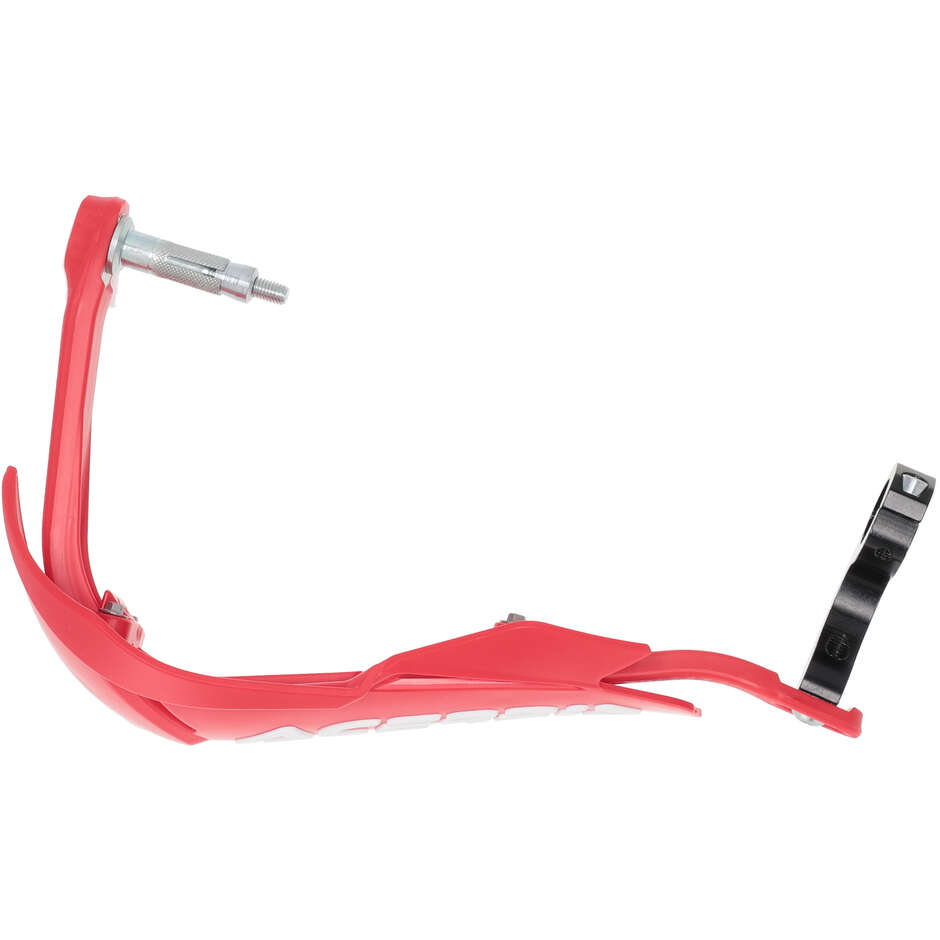 ACERBIS X-FACTORY Motorrad Handschützer Rot Weiß