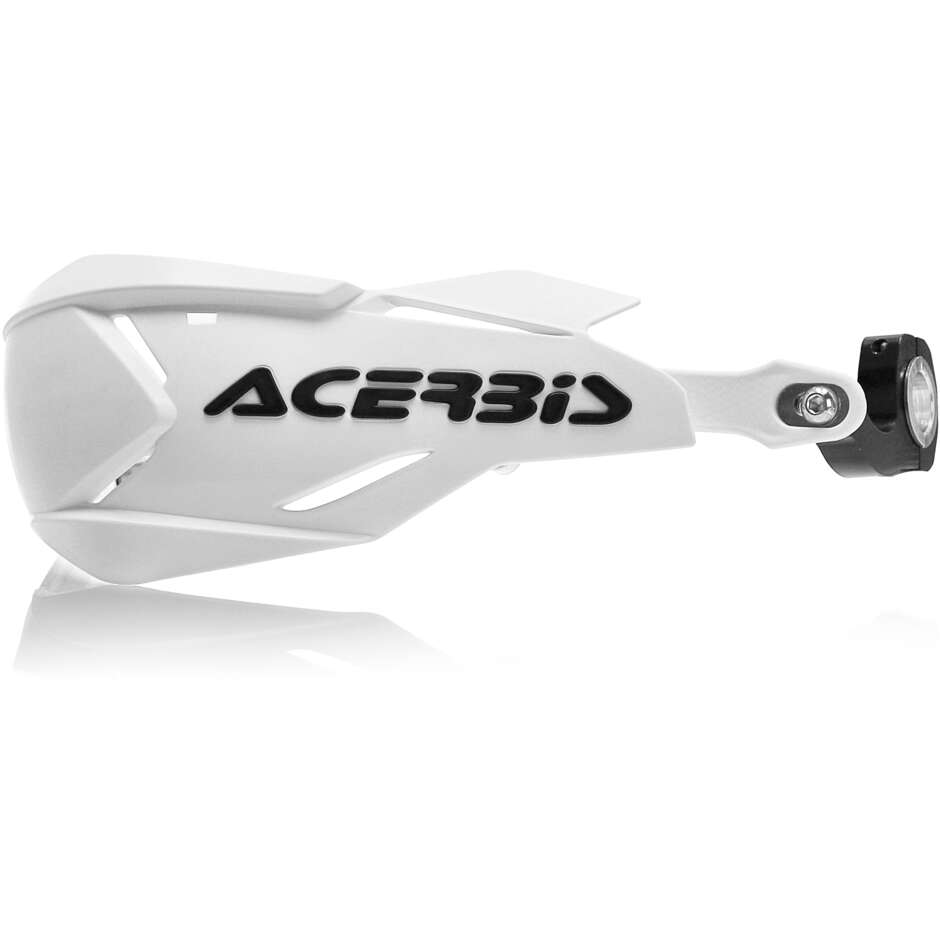 ACERBIS X-FACTORY Motorradhandschützer Weiß Weiß