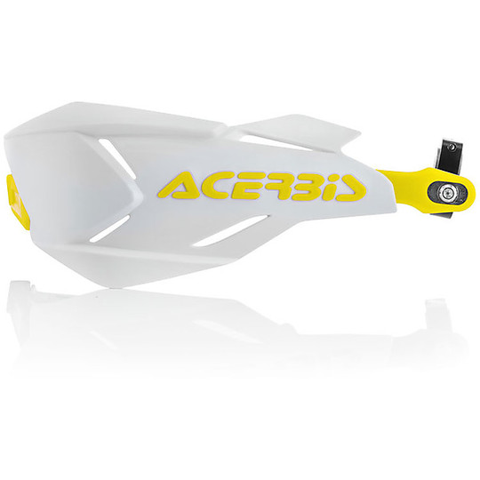 Acerbis X-Factory White / Yellow Universal Cross Enduro Parrots