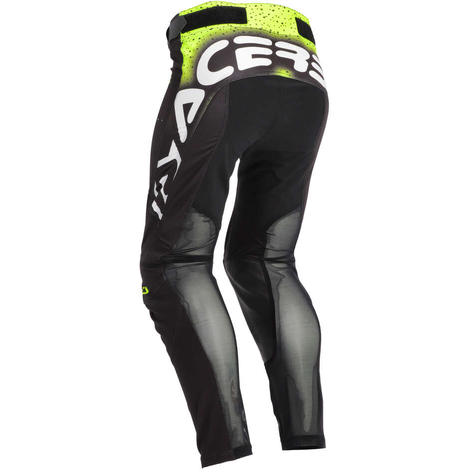 Acerbis X-FLEX 2.0 ANAHEIM Cross Enduro Motorcycle Pants Black Fluorescent Yellow