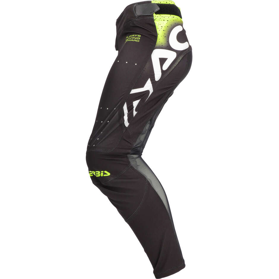 Acerbis X-FLEX 2.0 ANAHEIM Cross Enduro Motorradhose Schwarz Fluoreszierendes Gelb