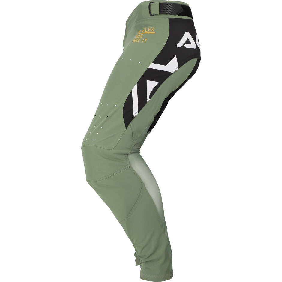 ACERBIS X-FLEX 2.0 ANAHEIM Motocross Enduro Pants Black Green