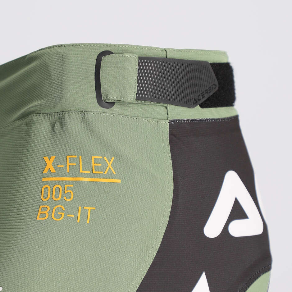 ACERBIS X-FLEX 2.0 ANAHEIM Motocross Enduro Pants Black Green
