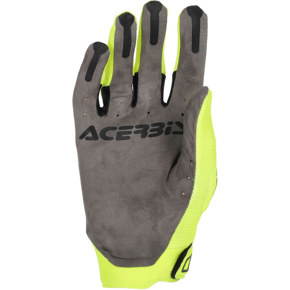 Acerbis X-FLEX 2.0 Motocross-Handschuhe, fluoreszierend gelb