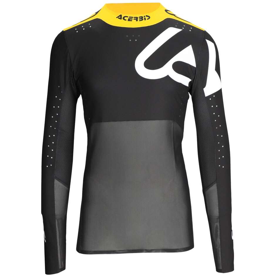 ACERBIS X-FLEX BLIZZARD 2.0 Motocross Enduro Jersey Black White