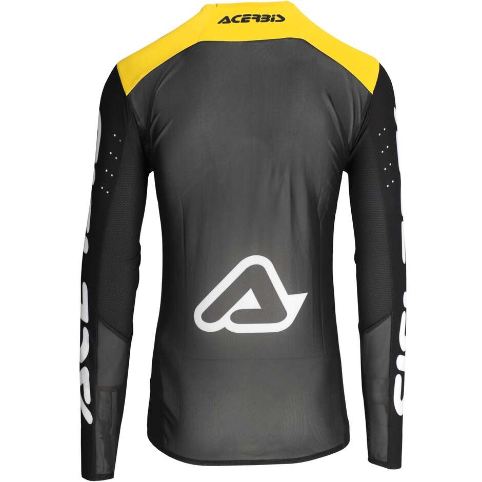 ACERBIS X-FLEX BLIZZARD 2.0 Motocross Enduro Jersey Black White