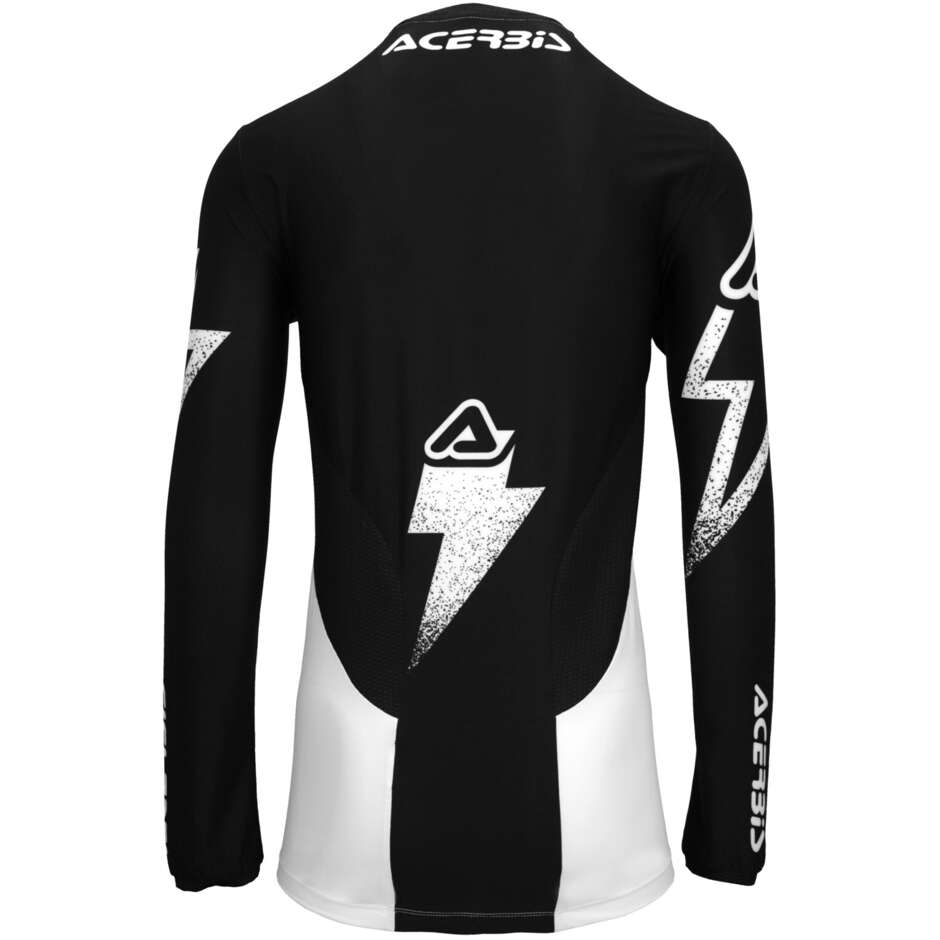 ACERBIS X-FLEX BLIZZARD Motocross Enduro Jersey White Black