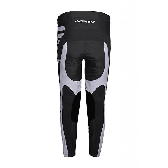 Acerbis X-FLEX Sirio Black White Motorcycle Cross Enduro Pants
