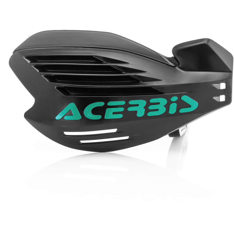 ACERBIS X-FORCE Motorcycle Handguards Black Green