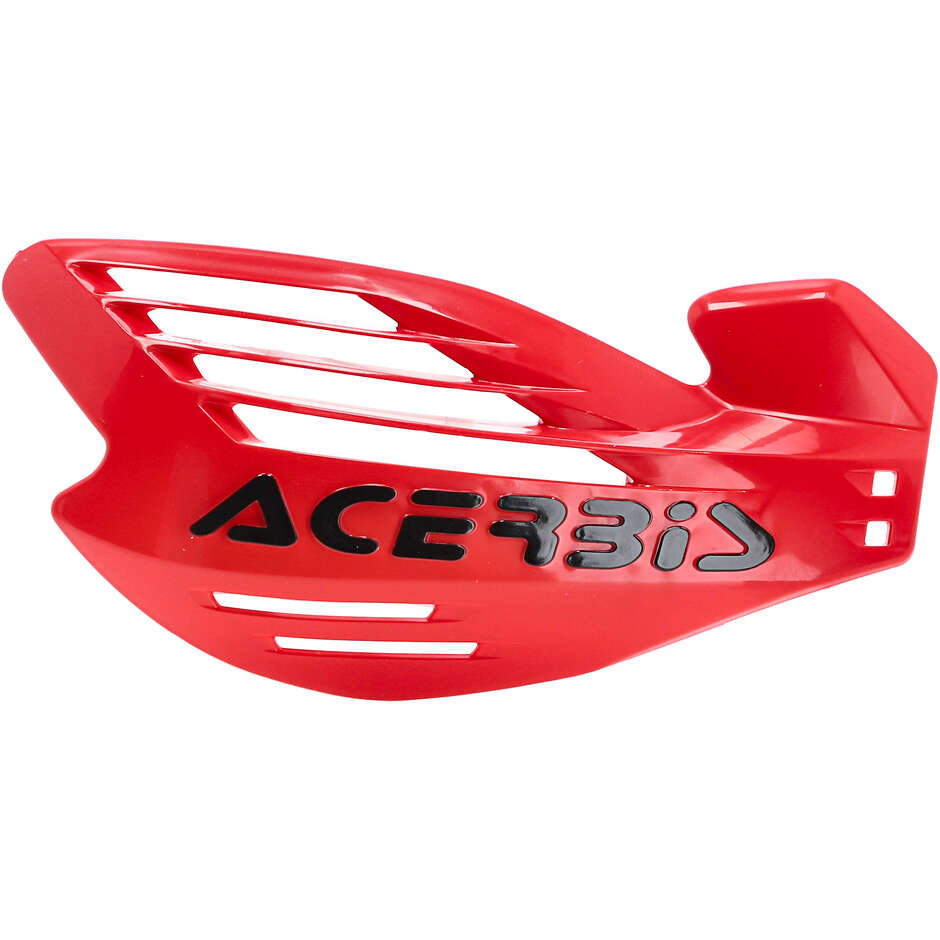 ACERBIS X-FORCE Motorcycle Handguards Red Black