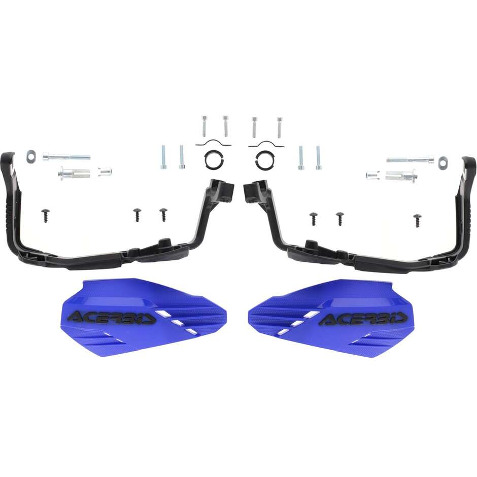 Acerbis X-HANDGUARDS Cross Enduro Handguards Blue Black
