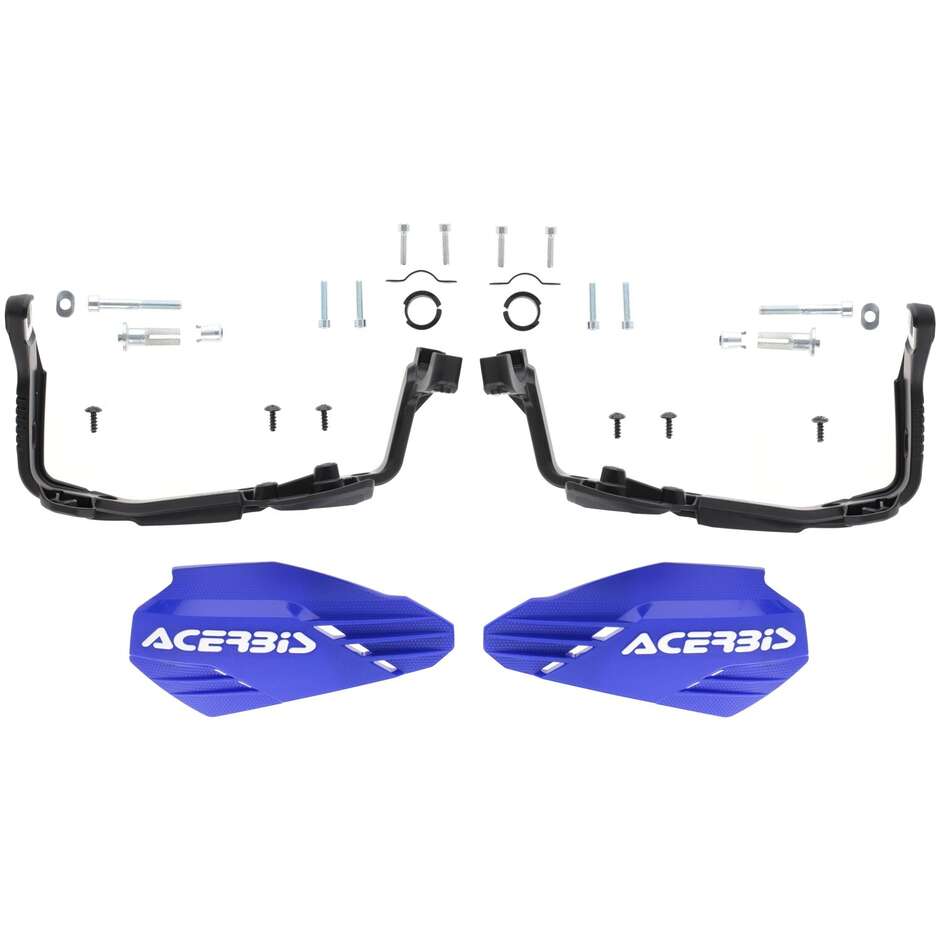 Acerbis X-HANDGUARDS Cross Enduro Handguards Blue White