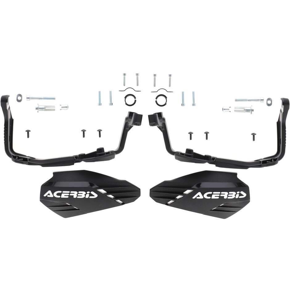 Acerbis X-HANDGUARDS Cross Enduro Handschützer Schwarz Weiß