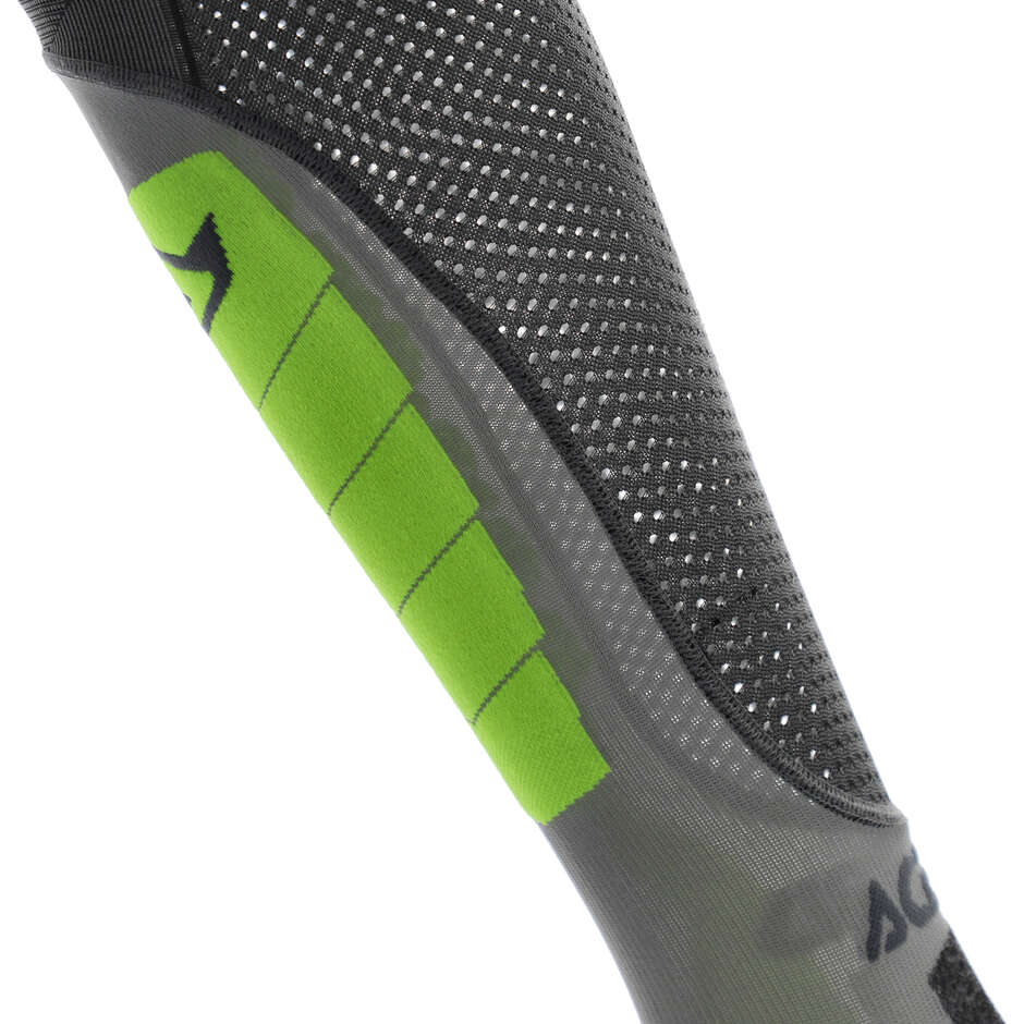 Acerbis X-LEG VENTED Motorcycle Socks Grey Yellow