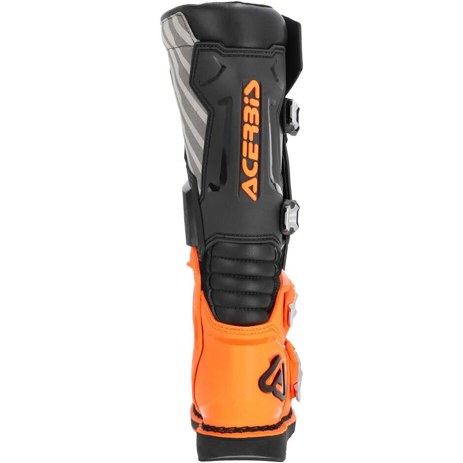 Acerbis X-RACE CE Cross Enduro Motorcycle Boots Orange Black