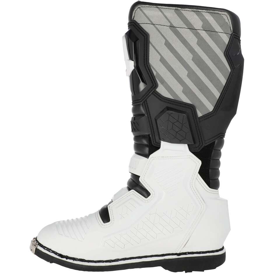 Acerbis X-RACE CE Cross Enduro Motorcycle Boots White Black