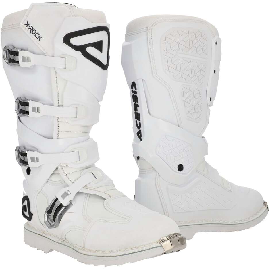 ACERBIS X-ROCK MM TWO Motocross Enduro Boot White