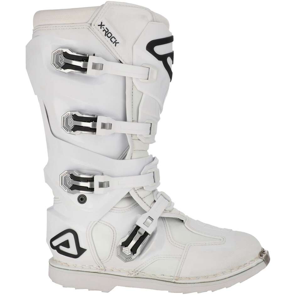 ACERBIS X-ROCK MM TWO Motocross Enduro Boot White