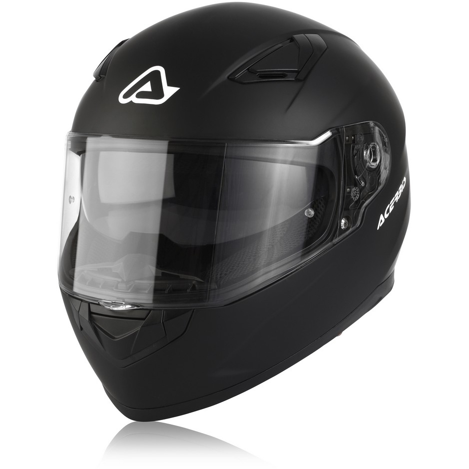 Acerbis X-STREET Integral Motorcycle Helmet Matte Black