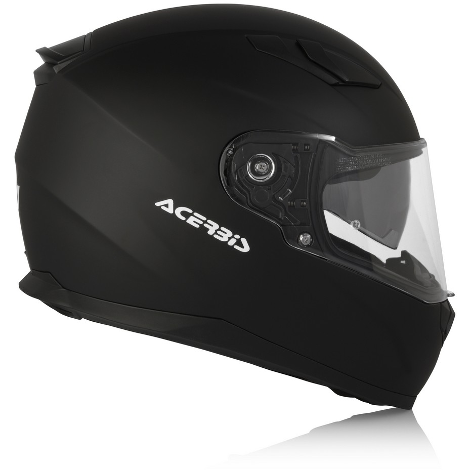 Acerbis X-STREET Integrierter Motorradhelm Mattschwarz