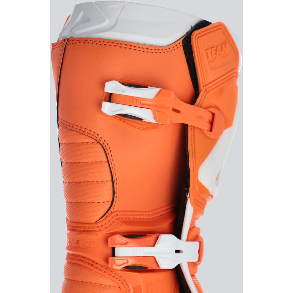 ACERBIS X-TEAM 2.0 Motocross Boots Orange/White