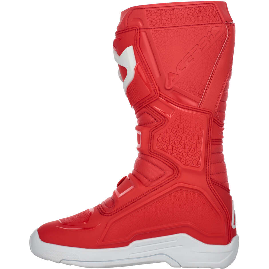 ACERBIS X-TEAM 2.0 Motocross Boots Red/White