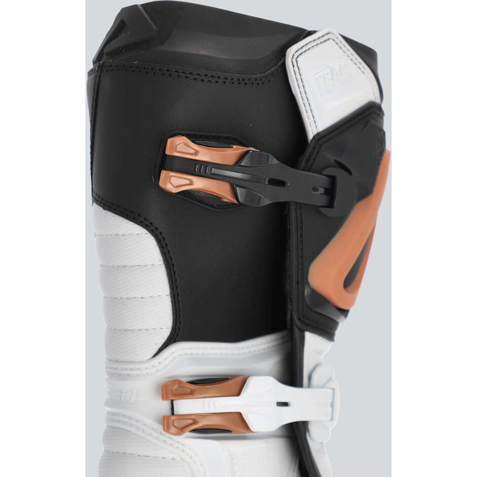 ACERBIS X-TEAM 2.0 Motocross Boots White/Brown