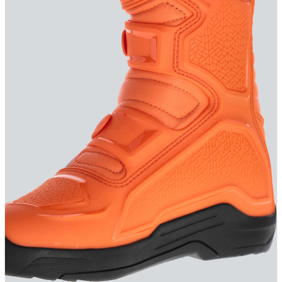 ACERBIS X-TEAM 2.0 Motocross-Stiefel Orange/Weiß