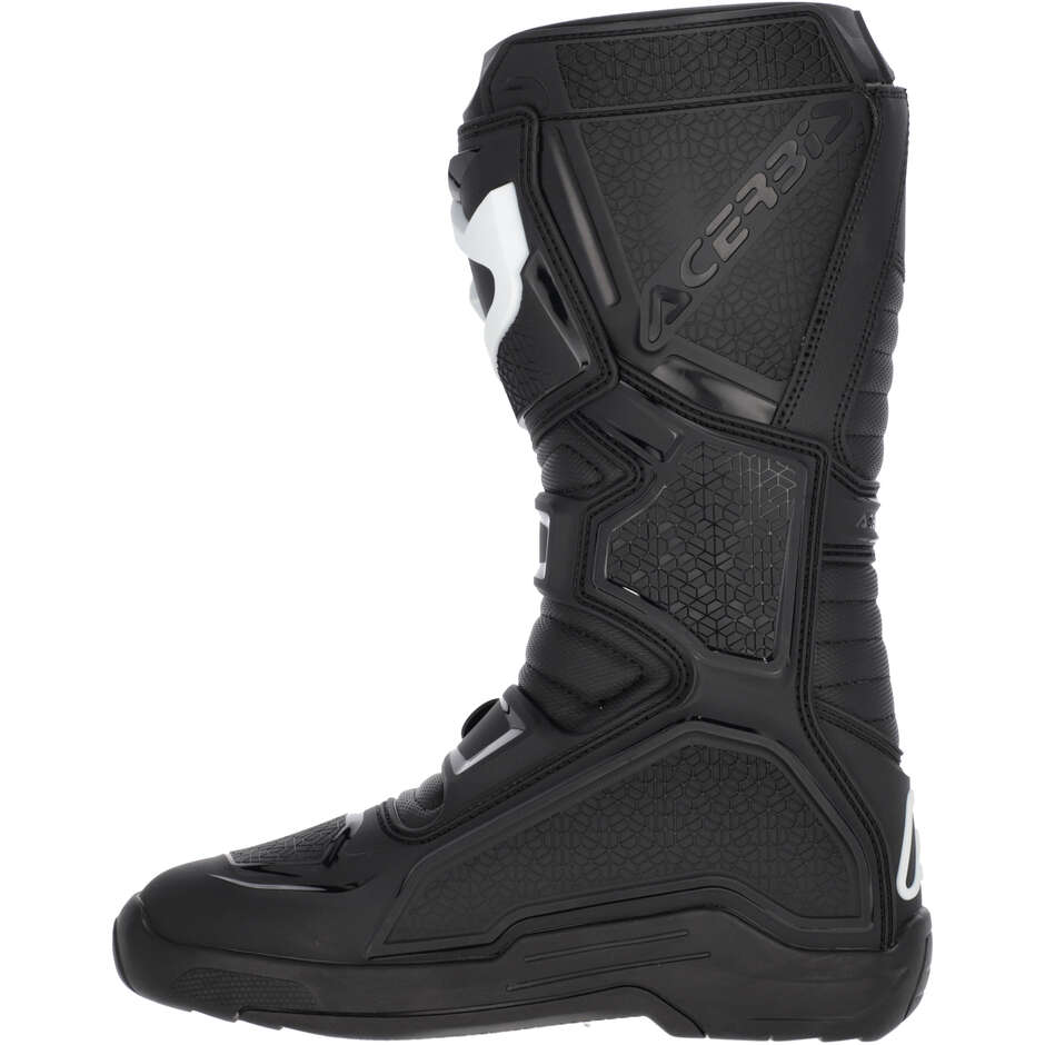 ACERBIS X-TEAM 2.0 Motocross-Stiefel Schwarz/Weiß