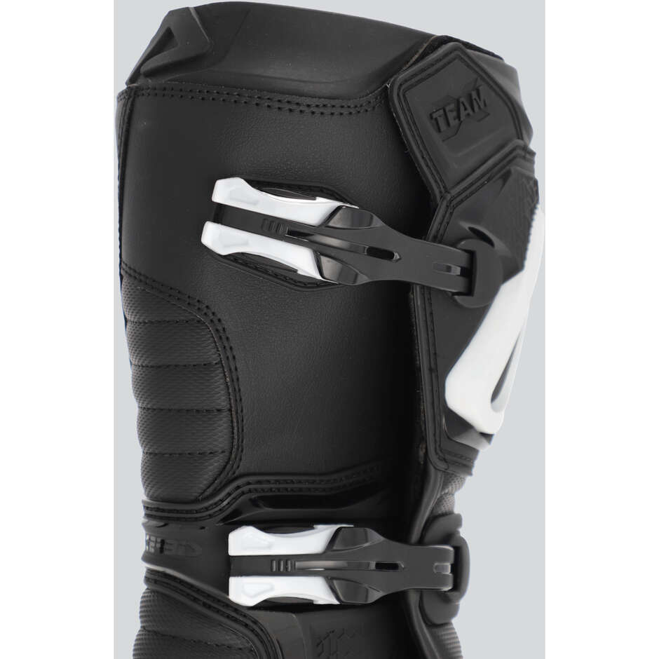 ACERBIS X-TEAM 2.0 Motocross-Stiefel Schwarz/Weiß