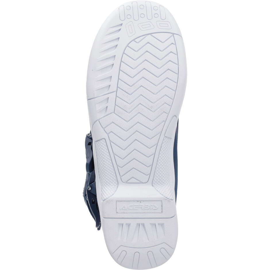 Acerbis X-TEAM KID Kids Motocross Enduro Boot Blue White
