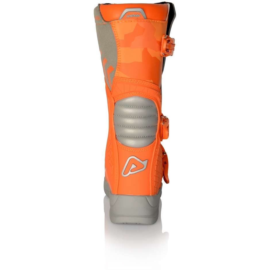 Acerbis X-TEAM KID Orange Moto Cross Enduro Child Boots