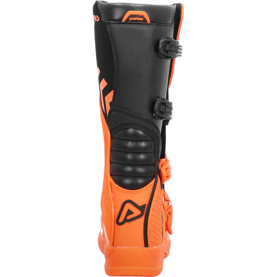 Acerbis X-TEAM Motocross Enduro Boots Orange Black