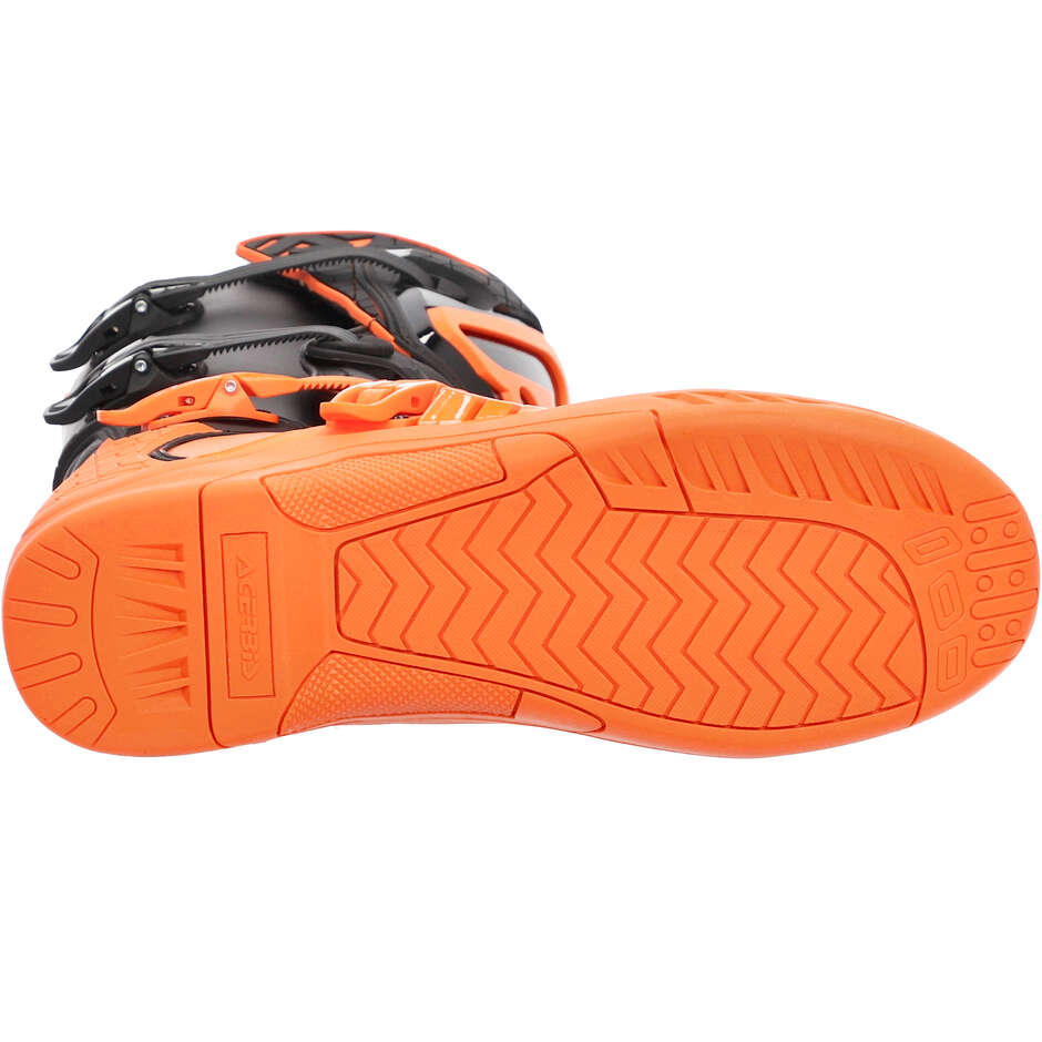 Acerbis X-TEAM Motocross Enduro Boots Orange Black