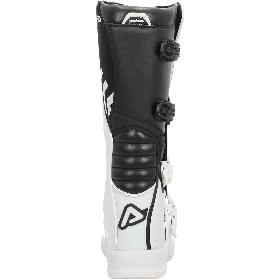 Acerbis X-TEAM Motocross Enduro Boots White Black