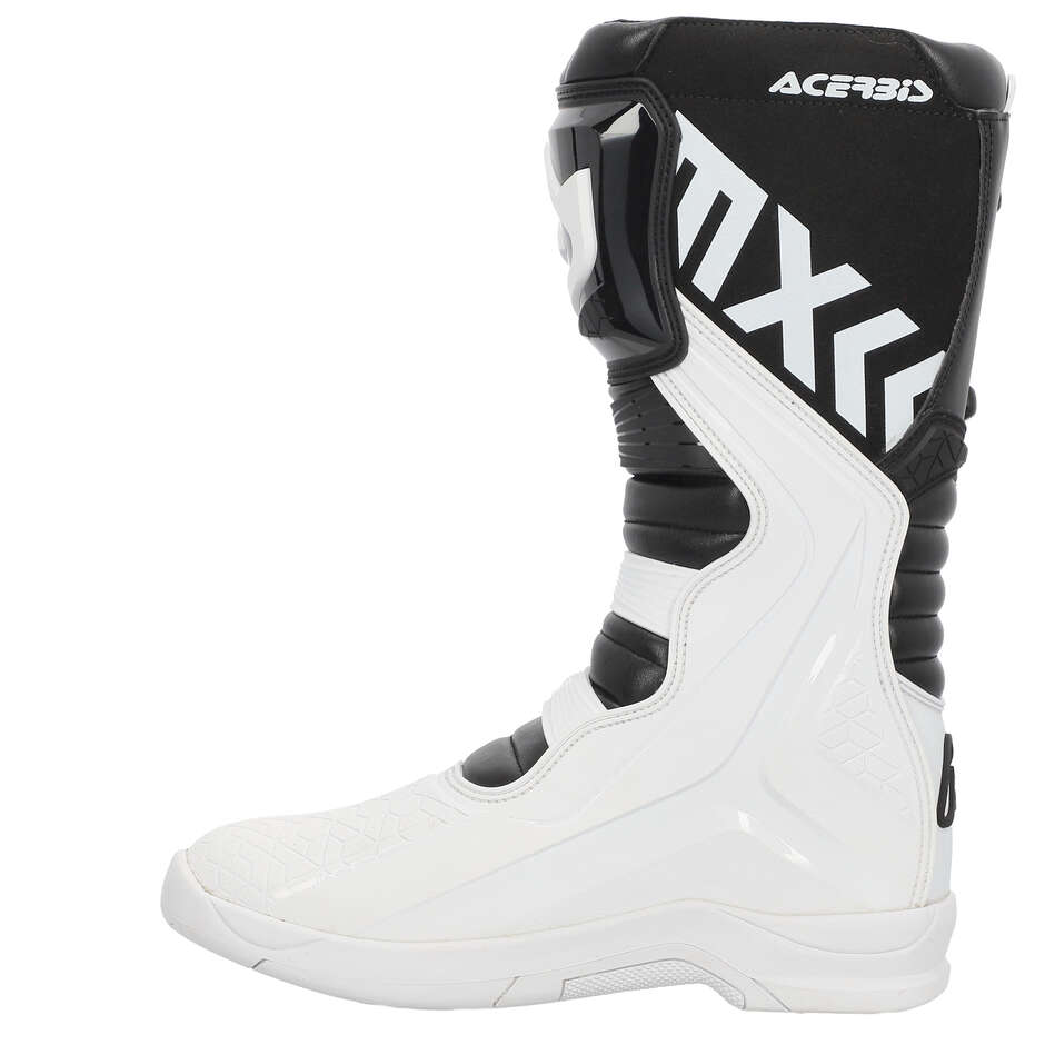 Acerbis X-TEAM Motocross Enduro Boots White Black