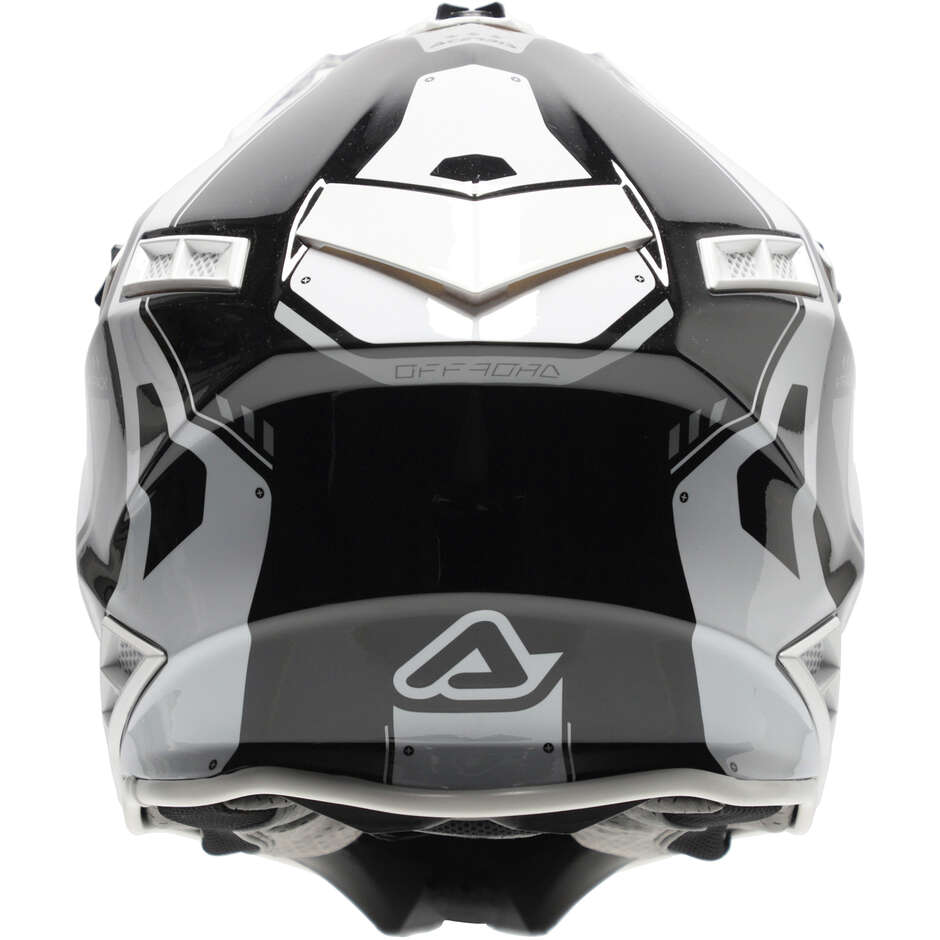 Acerbis X-TRACK 2206 Black White Cross Motorcycle Helmet