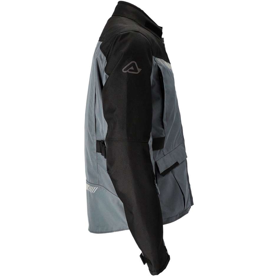 Acerbis X-TRAIL Medium Gray Touring Motorcycle Jacket