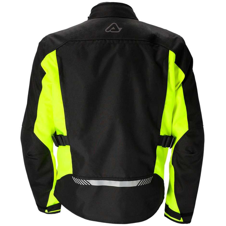 Acerbis X-TRAIL Touring Motorcycle Jacket Black Yellow